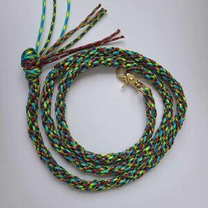 Paracord Braided Leash 5.8 ft Puppy Cat Small to Medium Dog